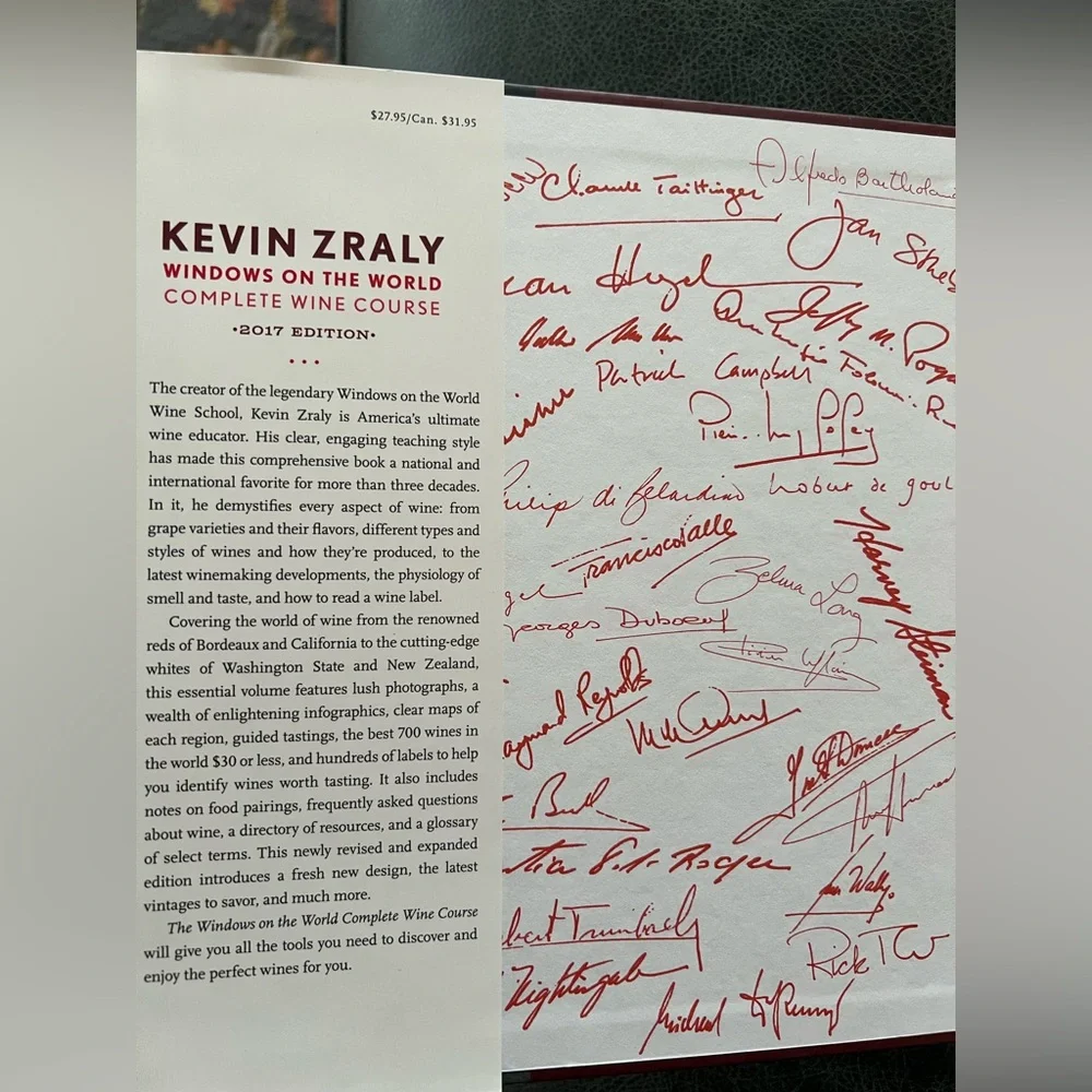 Windows on the World Complete Wine Course Book by Kevin Zraly